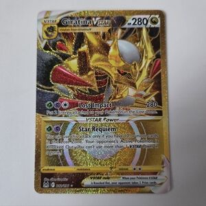Giratina VSTAR #212 Pokemon Lost Origin Holo Card